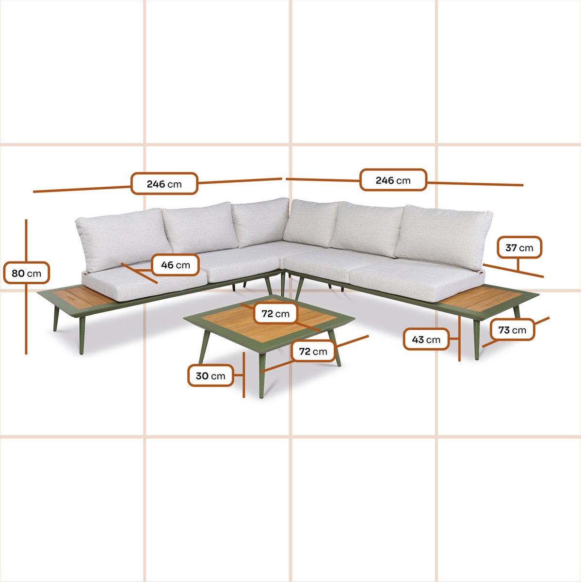 Outdoor Loungeset Will