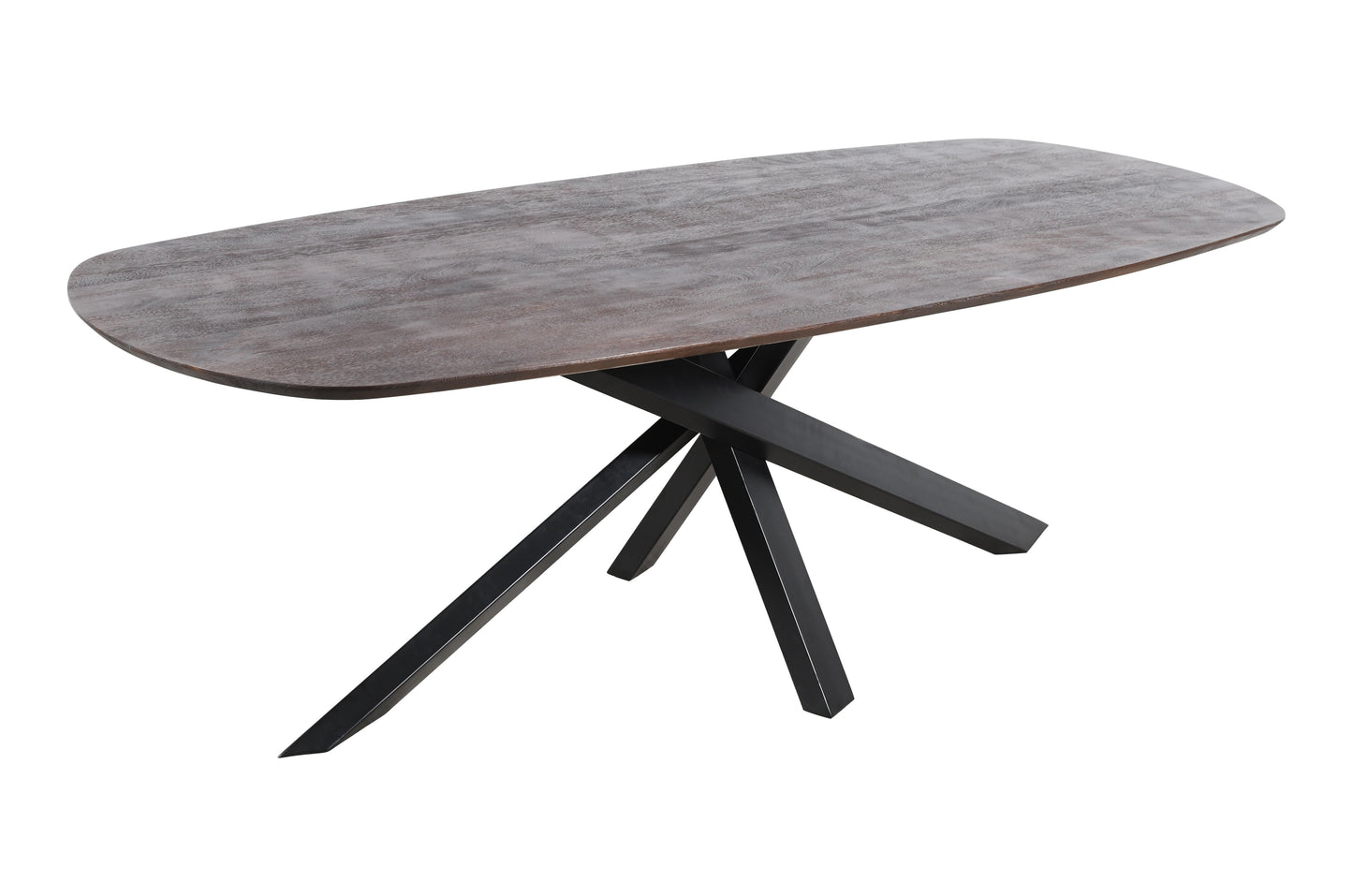 Esstisch Alore Oval Braun