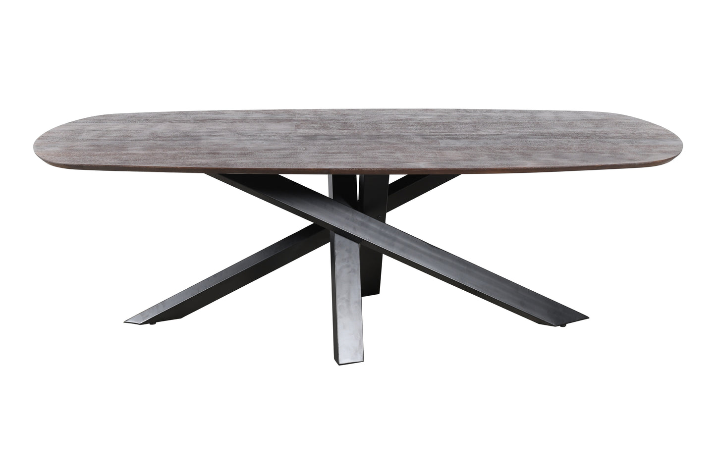 Esstisch Alore Oval Braun