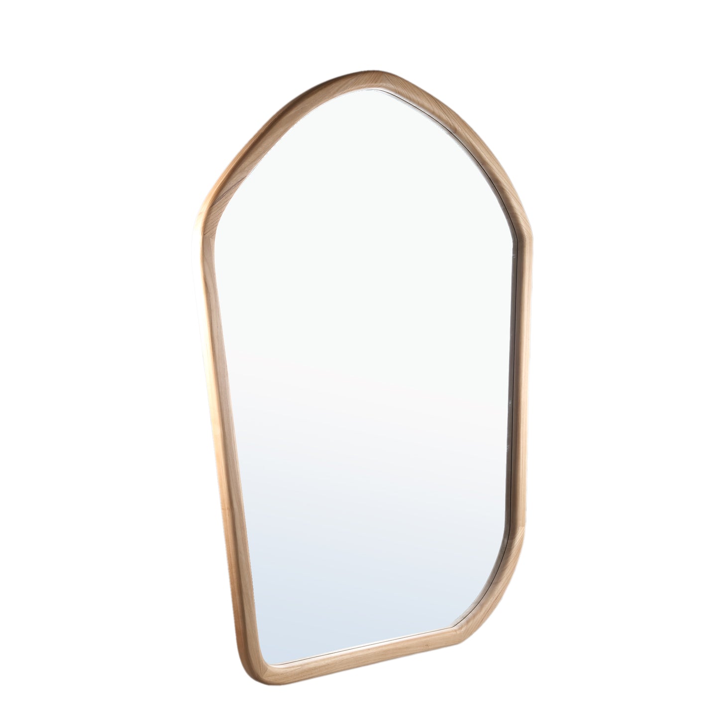 Oval Spiegel Organik Borra Natur