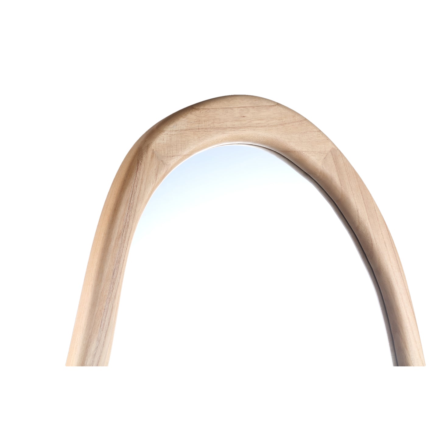 Oval Spiegel Organik Borra Natur