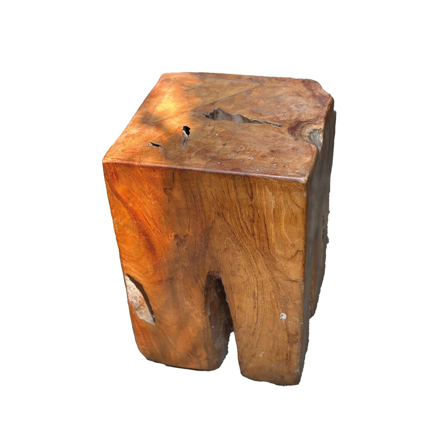 Holz Hocker Leo