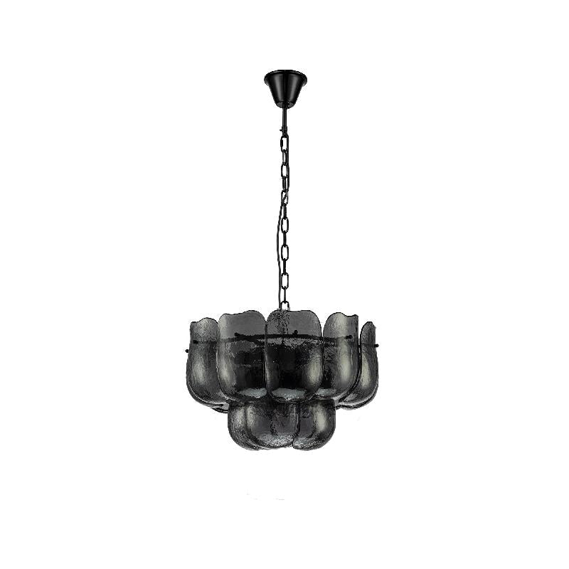Via Hängeleuchte Größe S in Gunmetal Anthrazitton, 52 × 52 × 32 cm