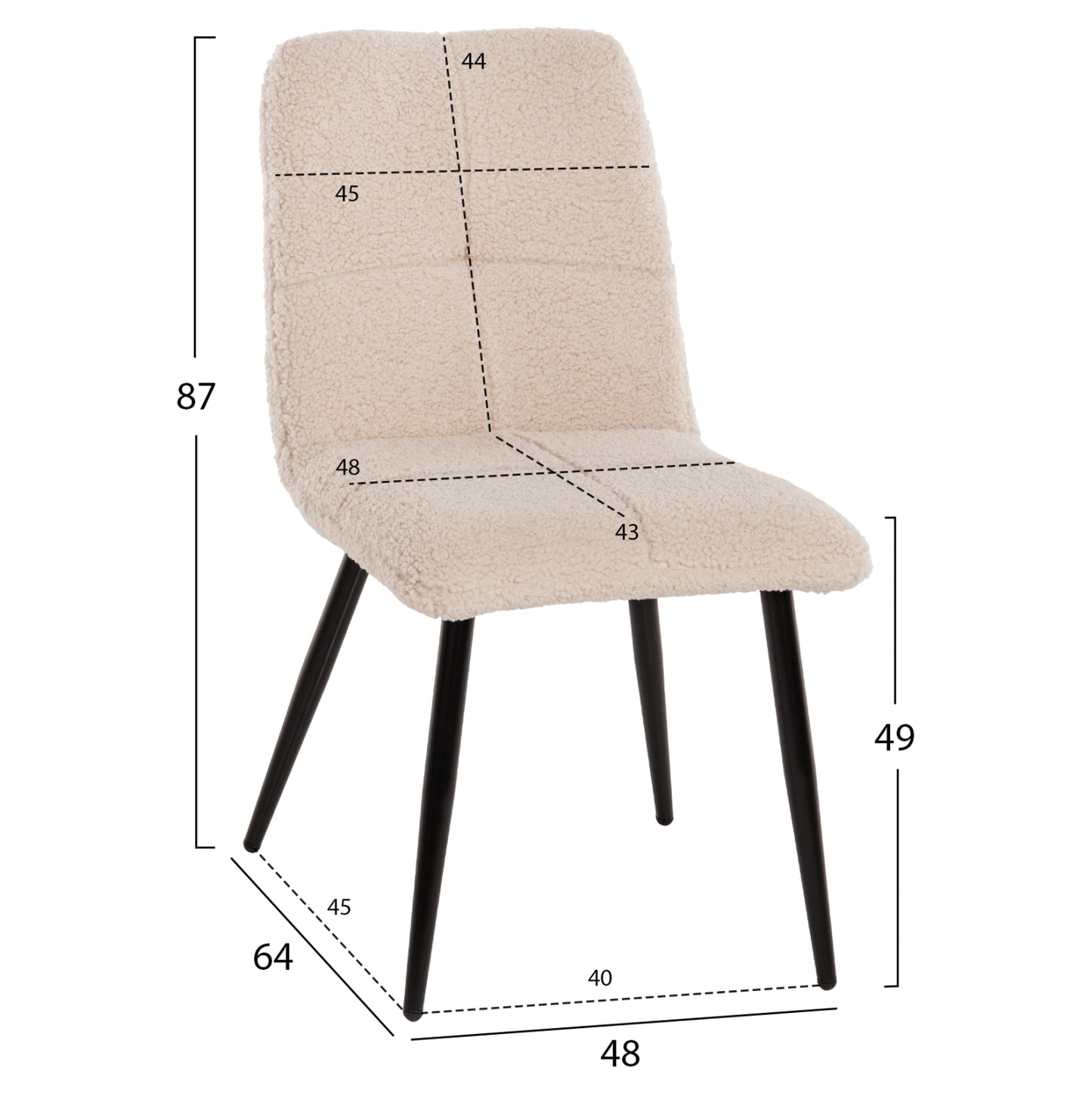Essstühle Shelly, 2 Stück