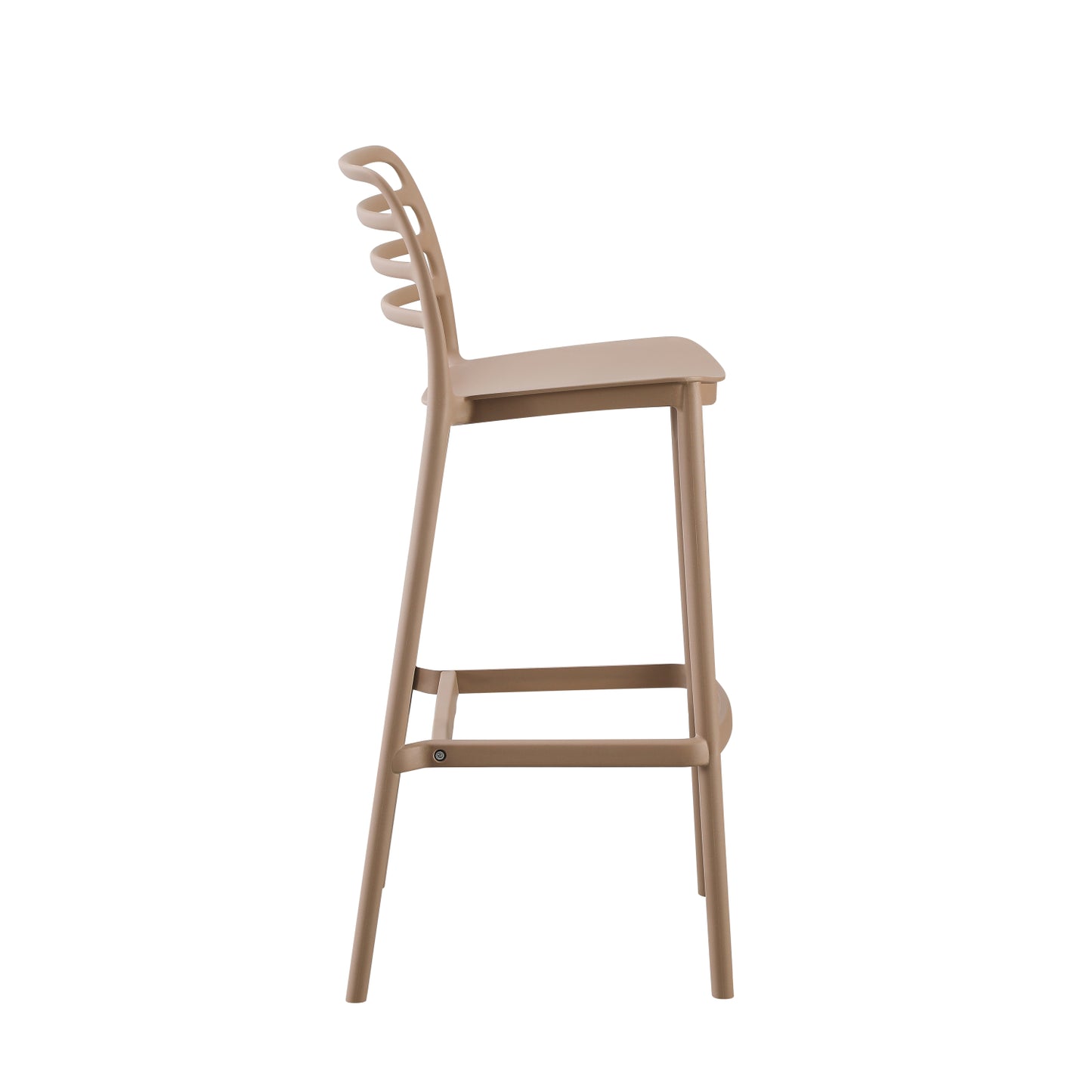2er Set Outdoor Barhocker Snod