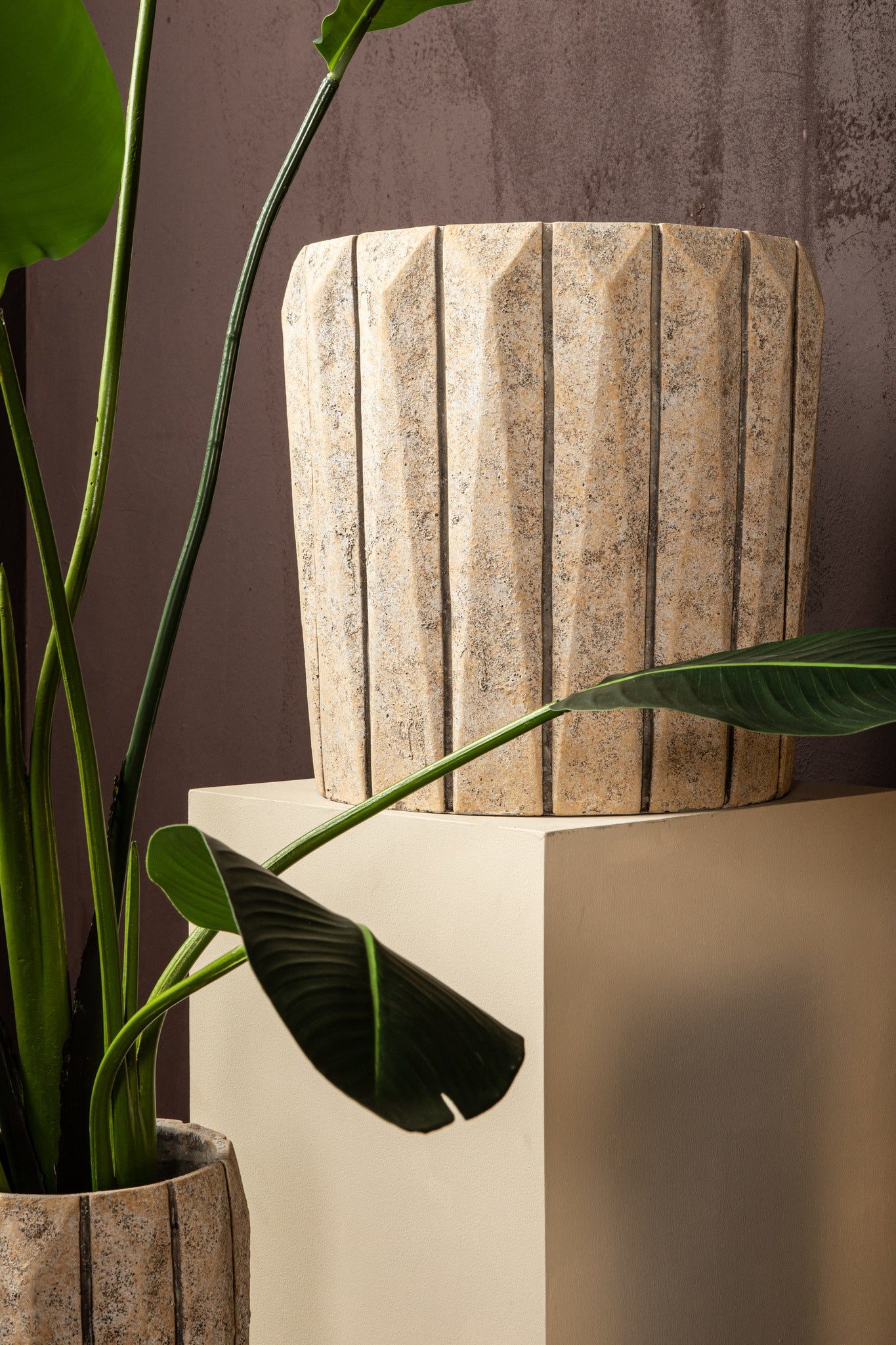 Imani Vase Taupe