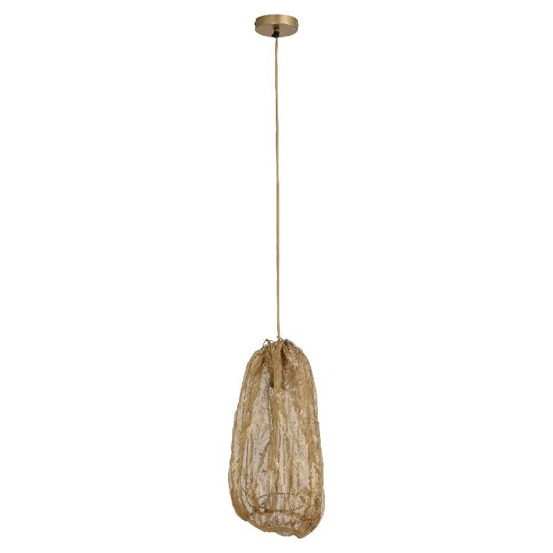 2er Set Matia Hängeleuchte in Gold, 30 x 30 x 48 cm je Leuchte