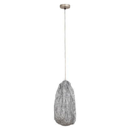 2er Set Matia Hängeleuchte in Silber, 30 x 30 x 48 cm je Leuchte