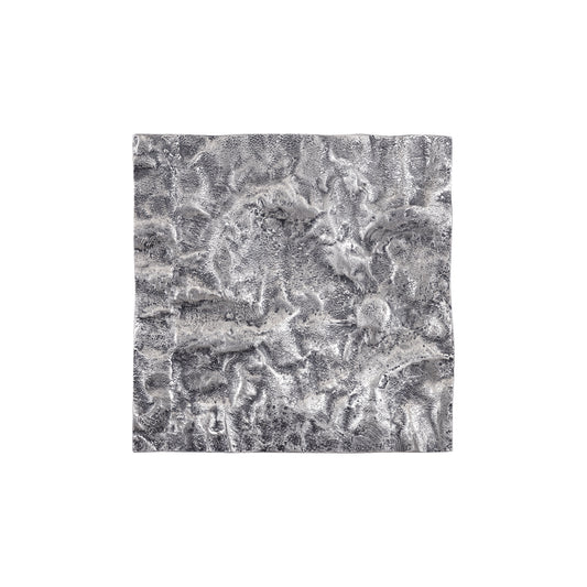 Eogan Wandpaneel Aluminium Gunmetal Rough Square
