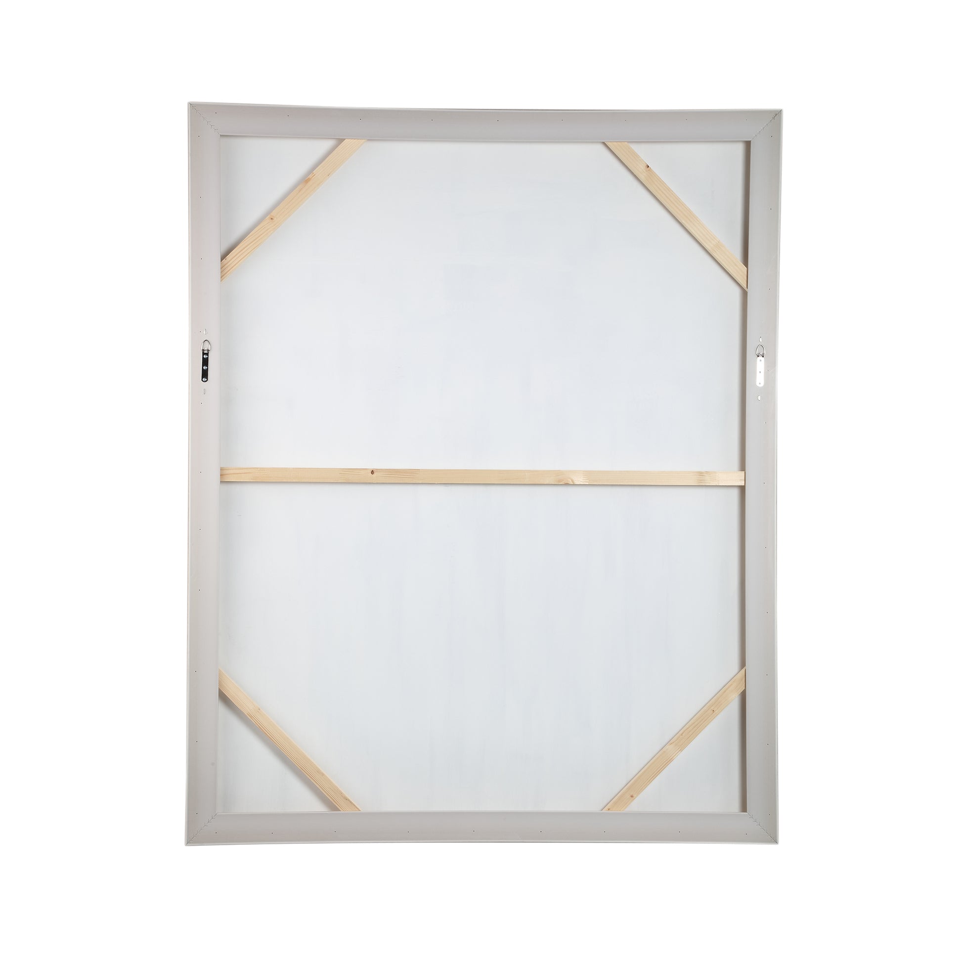 Olger Leinwandbild Gerahmt Beige A