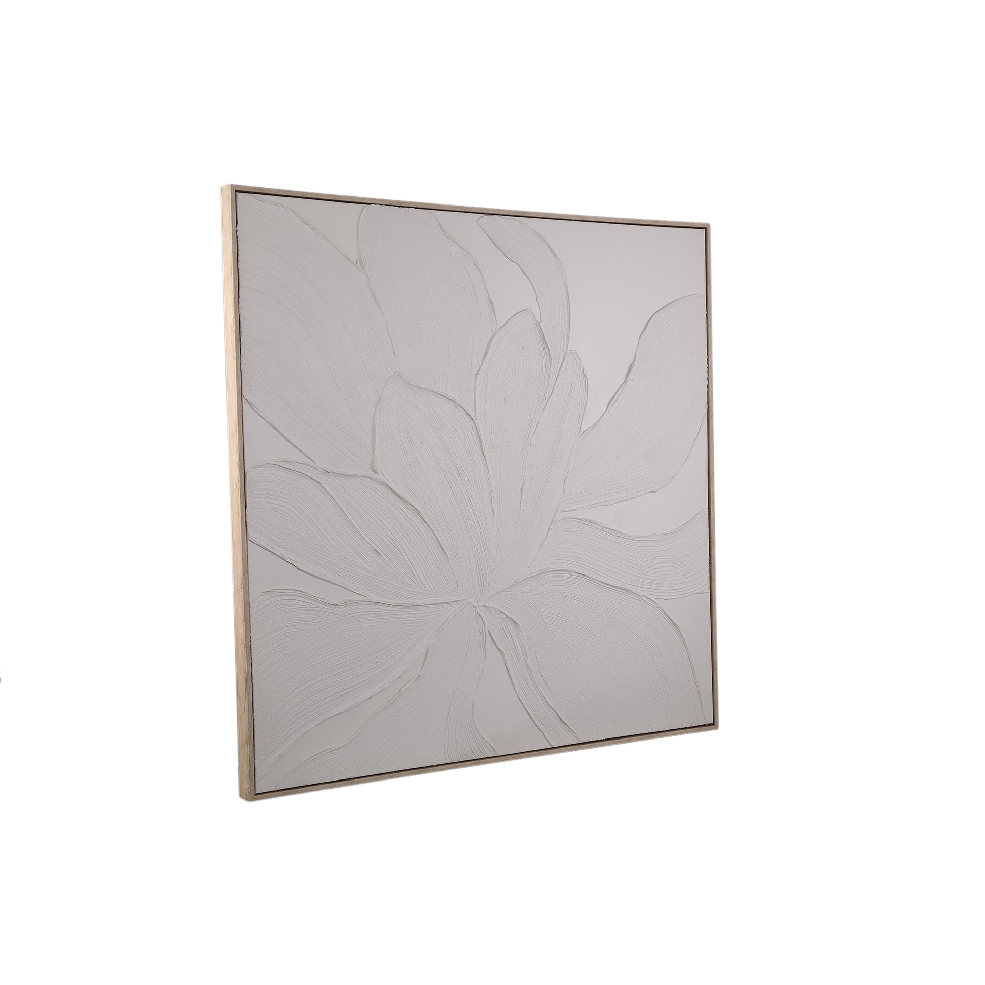 Florise Leinwandbild Gerahmt Creme B