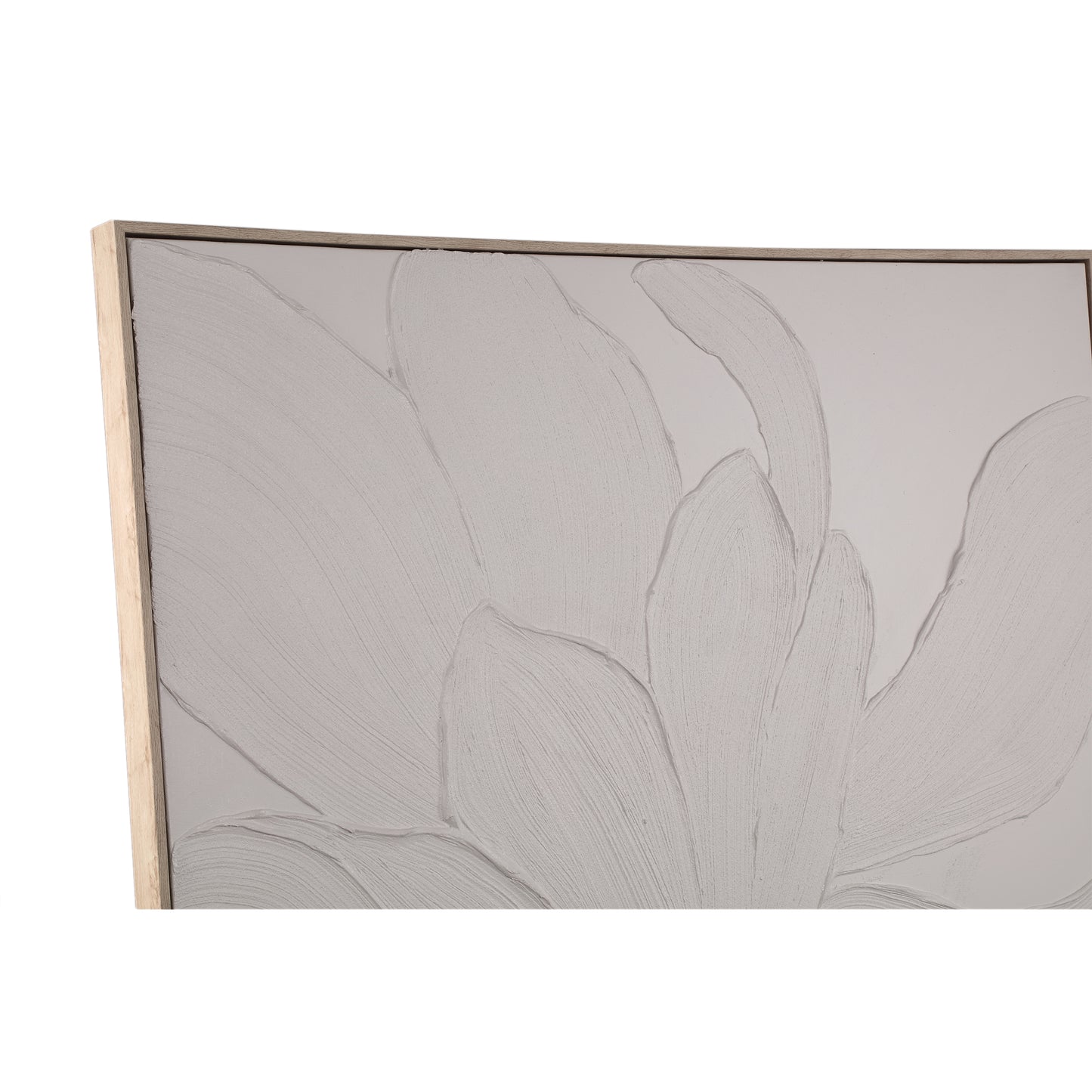 Florise Leinwandbild Gerahmt Creme B
