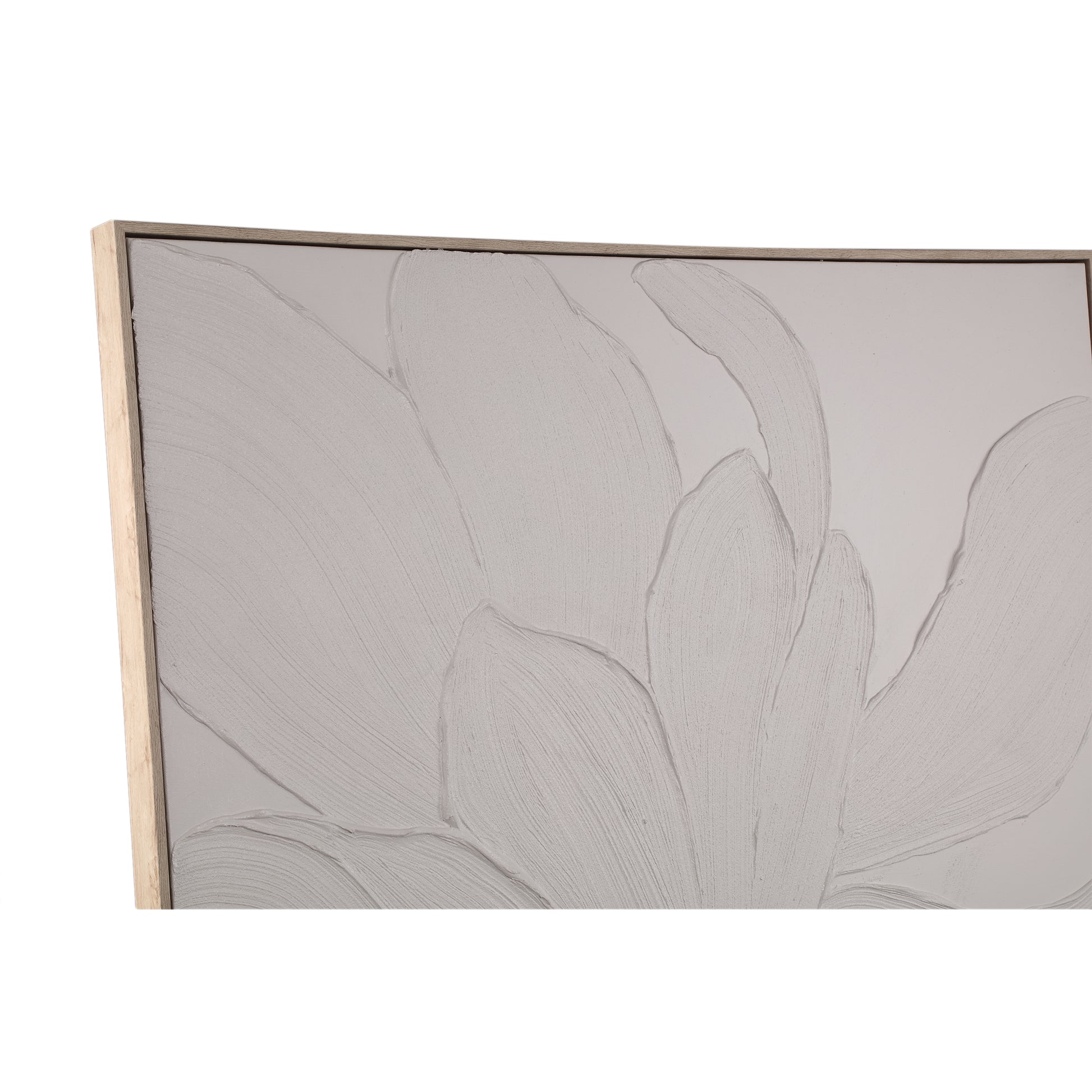 Florise Leinwandbild Gerahmt Creme B