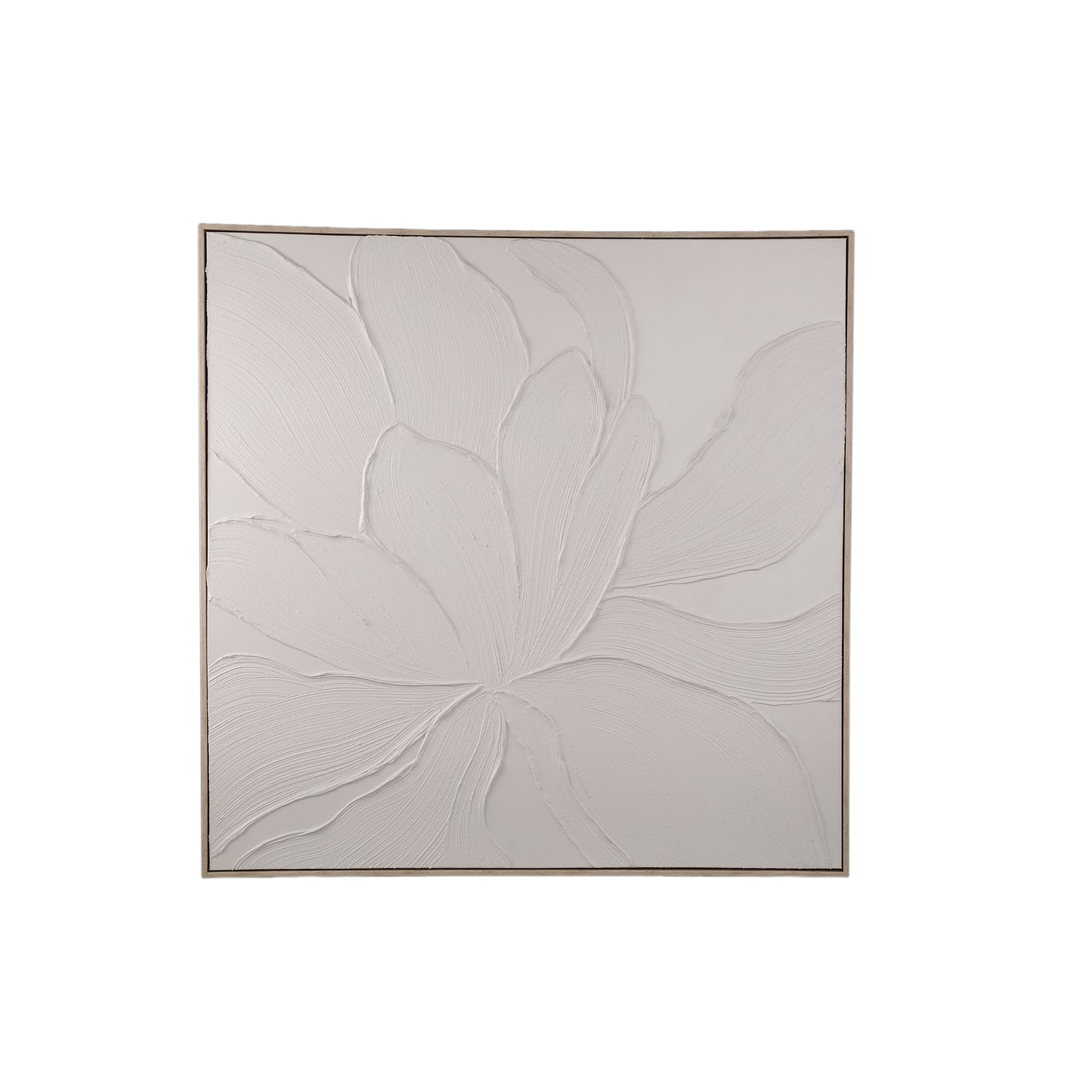 Florise Leinwandbild Gerahmt Creme B