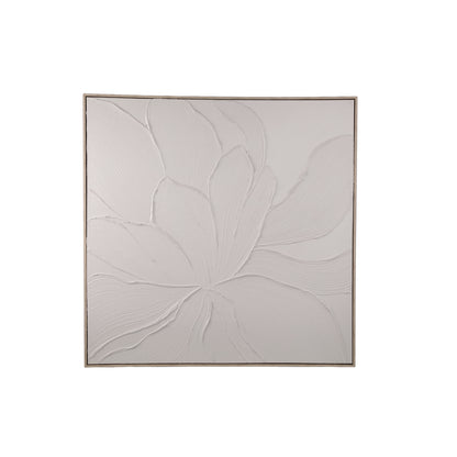 Florise Leinwandbild Gerahmt Creme B