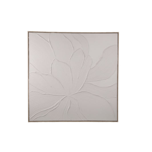 Florise Leinwandbild Gerahmt Creme B