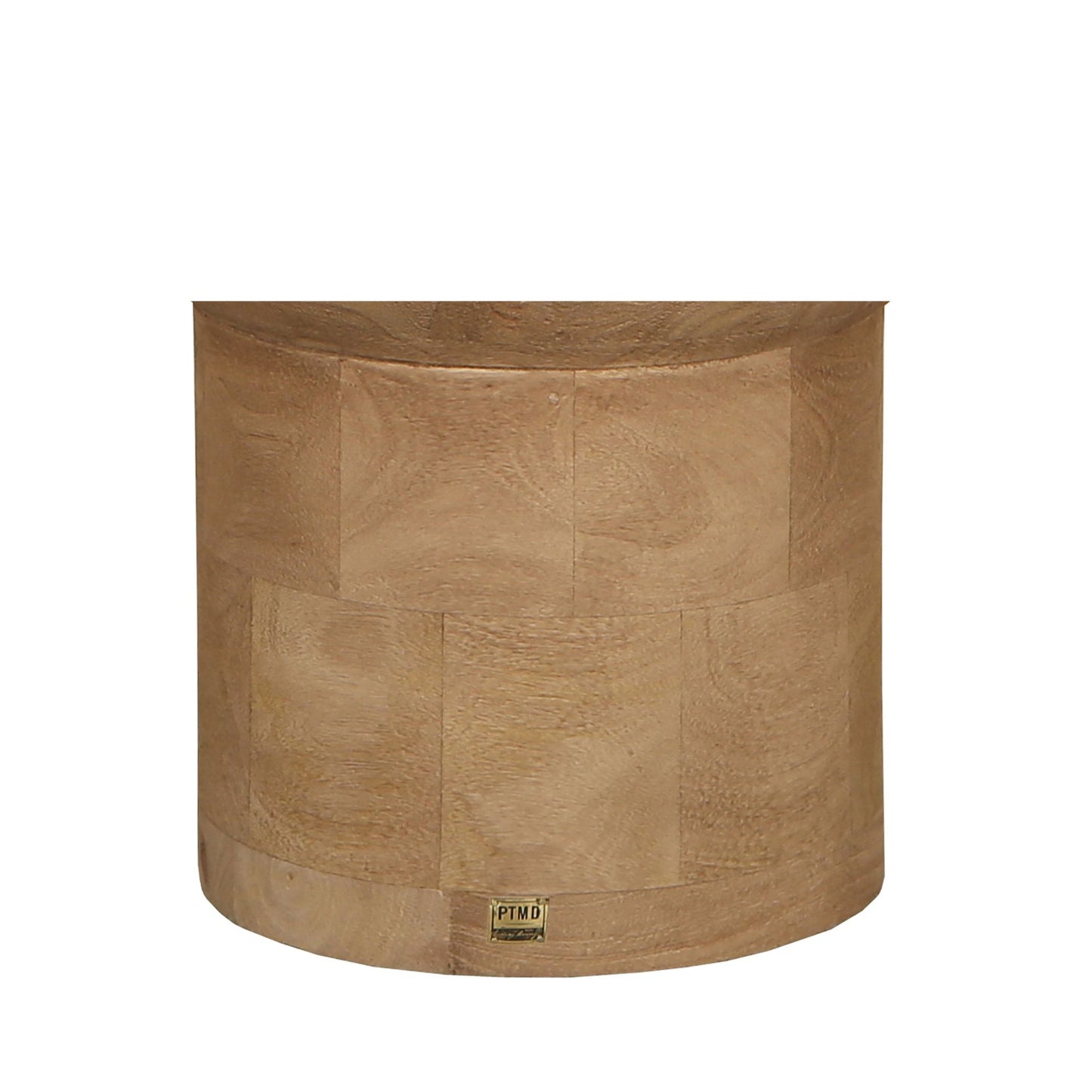 Erno Beistelltisch Mangoholz Natur Rund