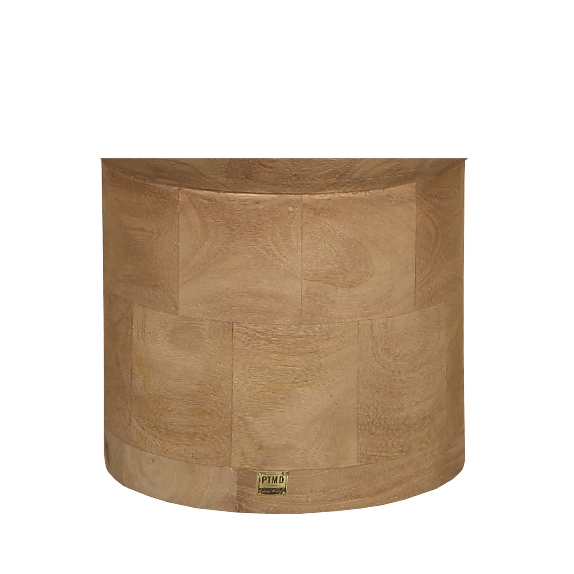 Erno Beistelltisch Mangoholz Natur Rund