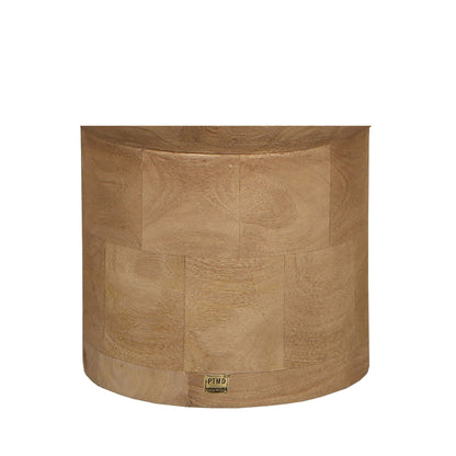 Erno Beistelltisch Mangoholz Natur Rund