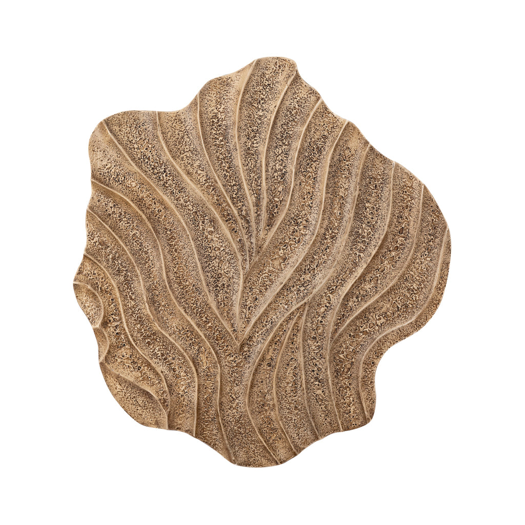 Abbie Beige MDF Wellen Wandpaneel L