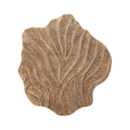 Abbie Beige MDF Wellen Wandpaneel L