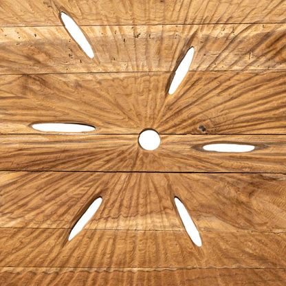 Roch Wandpaneel Rustic Natur Rund