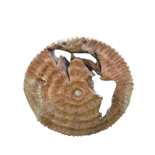 Roch Wandpaneel Rough Natur Rund