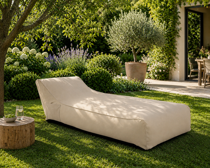 Pouf & Strandliege TANY in 2 Farben