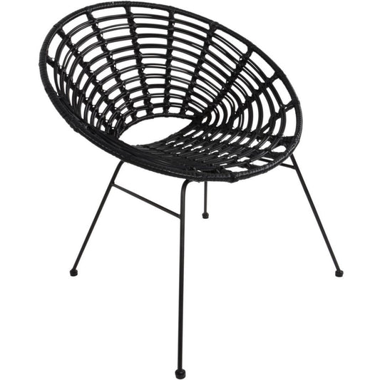 VERO Gastro Gartenstuhl Schwarz – 4er Set