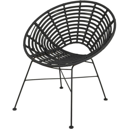 VERO Gastro Gartenstuhl Schwarz – 4er Set