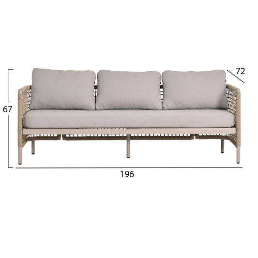 SONDRA Outdoor Lounge Set | CAPPUCCINO - BEIGE