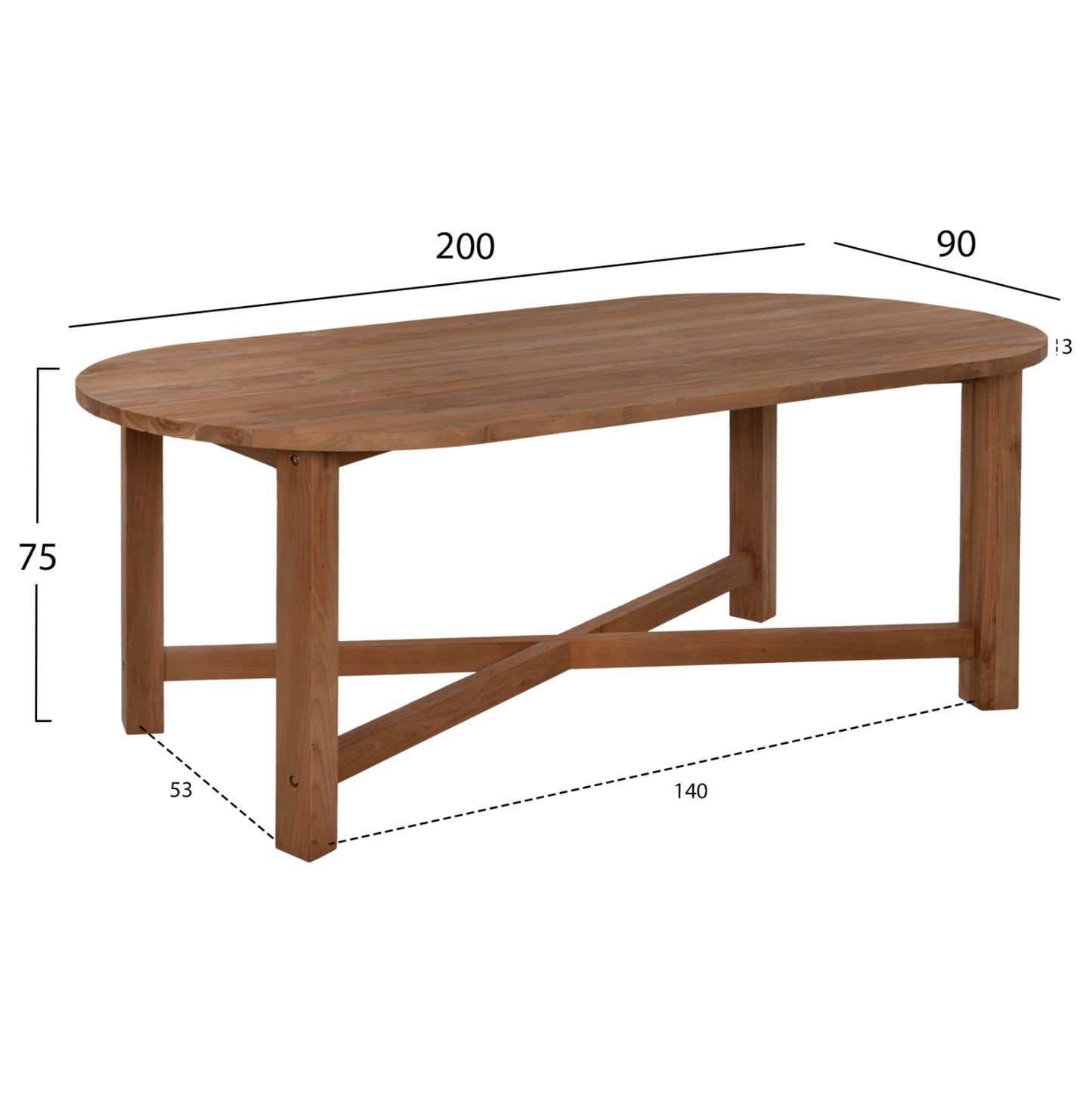 Holztisch Tai